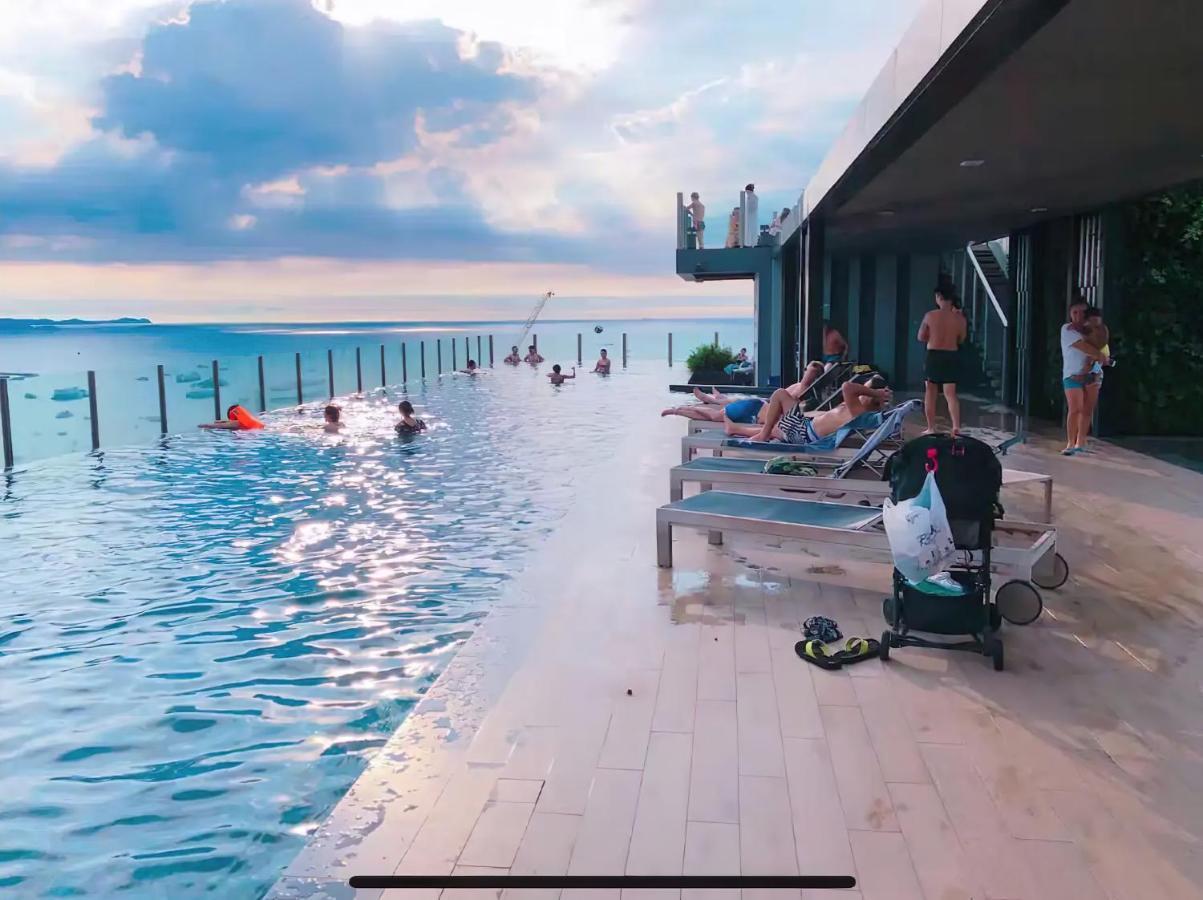 Great Location With Infinity Pool - Central Pattaya Leilighet Eksteriør bilde