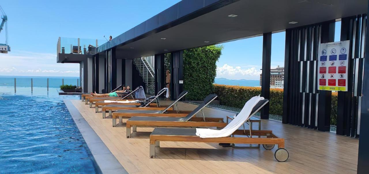 Great Location With Infinity Pool - Central Pattaya Leilighet Eksteriør bilde