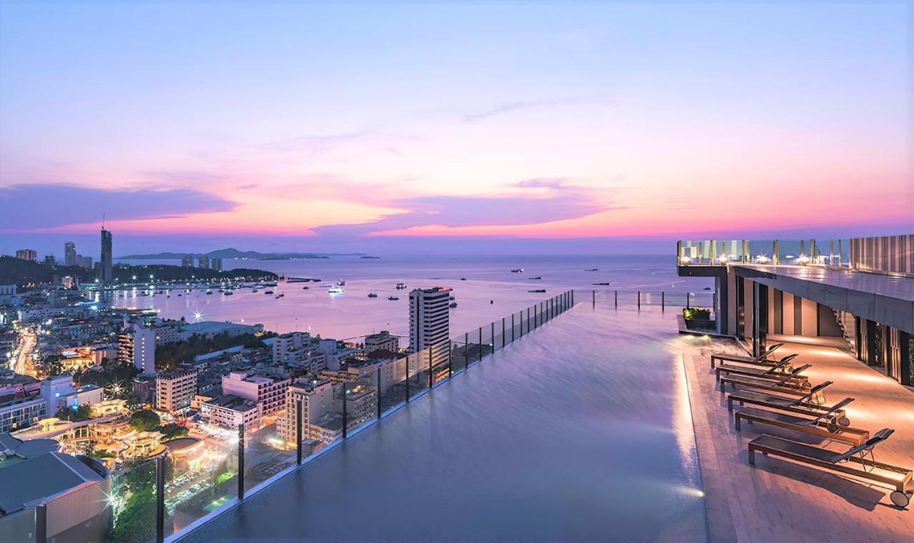 Great Location With Infinity Pool - Central Pattaya Leilighet Eksteriør bilde
